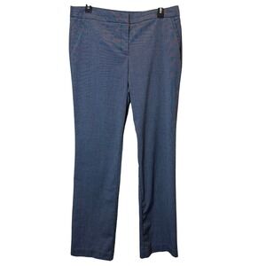 Worthington Modern Fit Dress Pants Womens Size 10 Blue/Gray Trousers Slacks Work